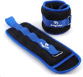 Adjustable Ankle Weights for All Ages - Available in 1 to 20 lbs for Strength Training, Jogging, Gymnastics, Aerobics, Home Fitness, and Physical Therapy